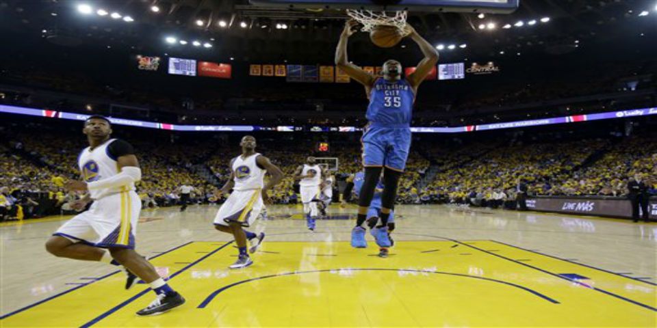 Thunder pega primero a Golden State en la final del Oeste