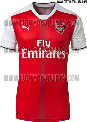 Uniformes en todo el mundo para la próxima temporada - uniforme-arsenal