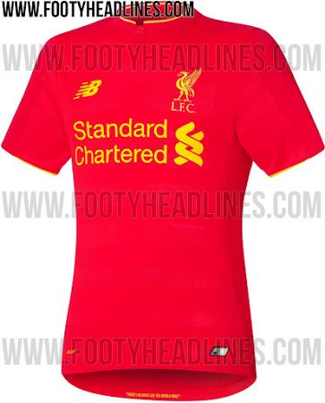 Uniformes en todo el mundo para la próxima temporada - uniforme-liverpool-2