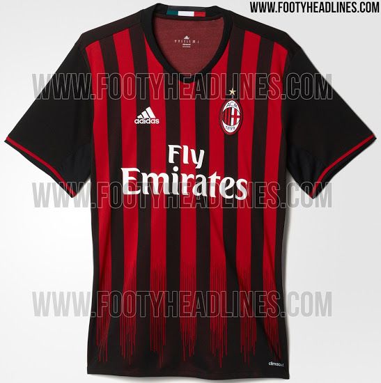 Uniformes en todo el mundo para la próxima temporada - uniforme-milan
