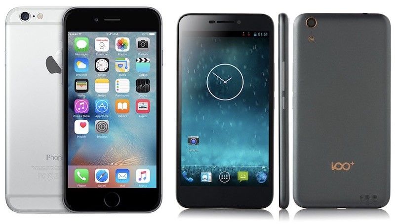 iPhone 6 y iPhone 6 Plus violaron patentes de diseño: China - 100c-iphone-6-comparison-800x455