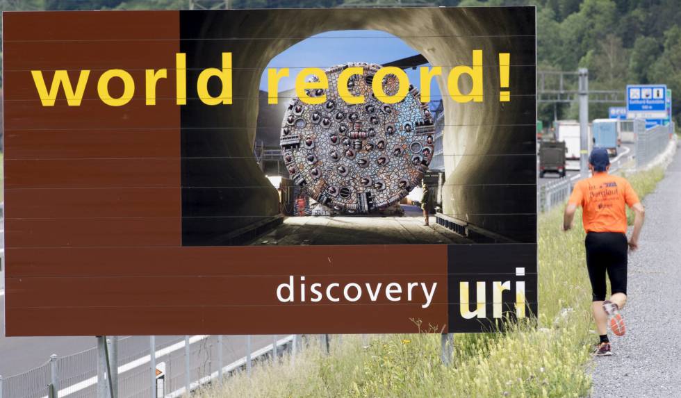 Inauguran el túnel más largo del mundo en Suiza - 1464764309_859149_1464765585_sumario_normal