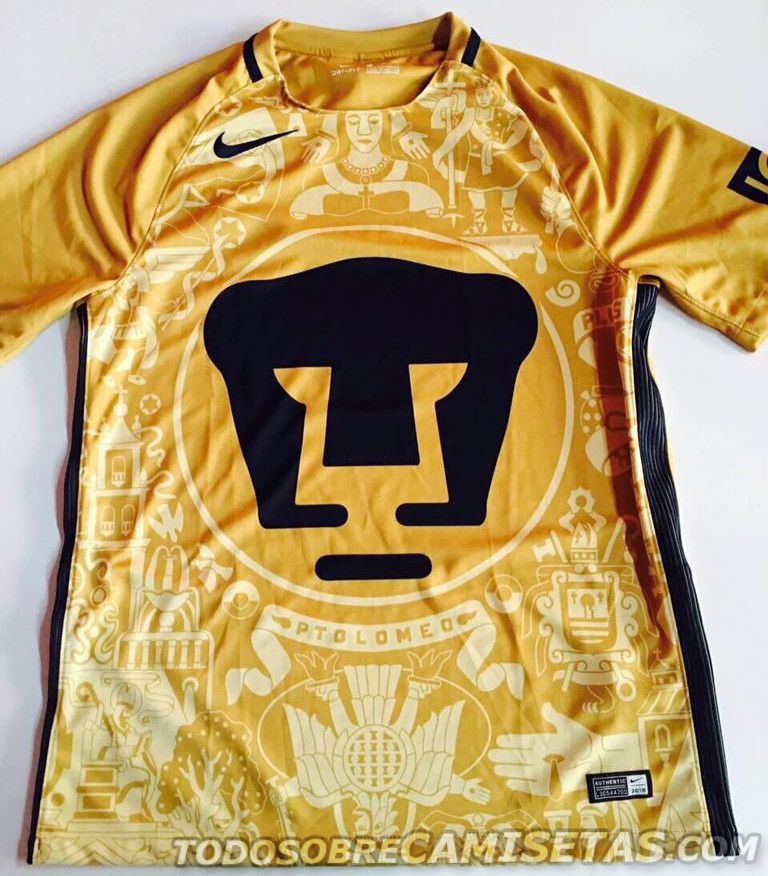 Filtran imágenes de las nuevas playeras de Pumas - 16PumasLK1