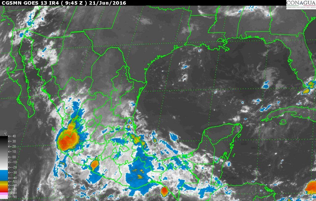 Remanentes de Danielle provocan lluvias fuertes en gran parte del país - 201606210945-1024x654