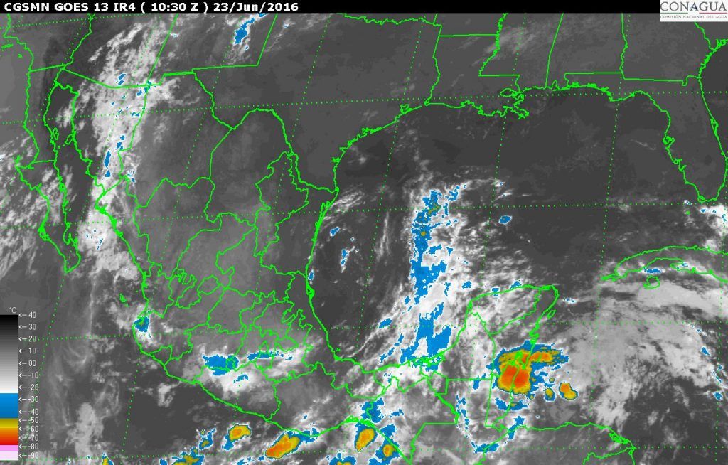 Continúan las lluvias y tormentas por onda tropical 6 - 201606231030-1024x654