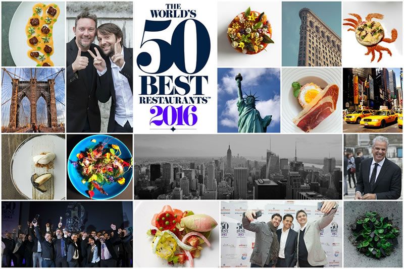 Los 50 mejores restaurantes del mundo 2016