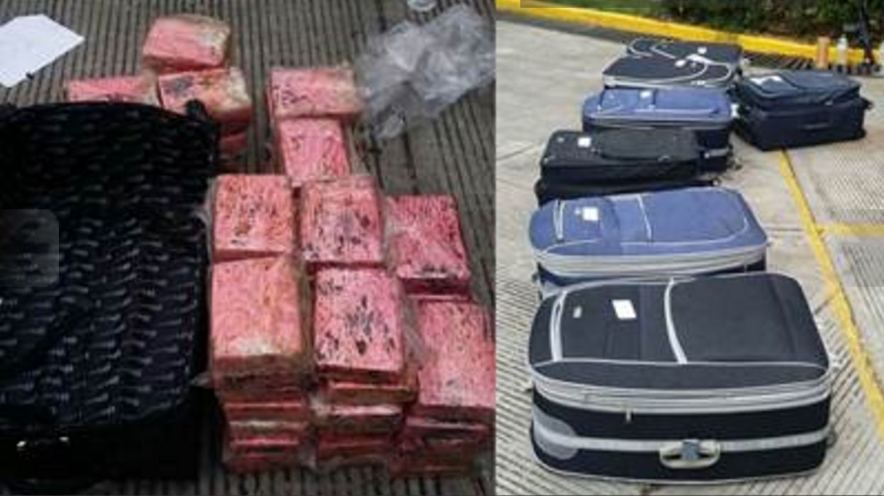 Decomisan más de media tonelada de cocaína en AICM