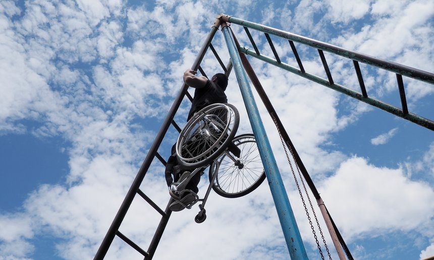 La Ciudad de México desde una silla de ruedas