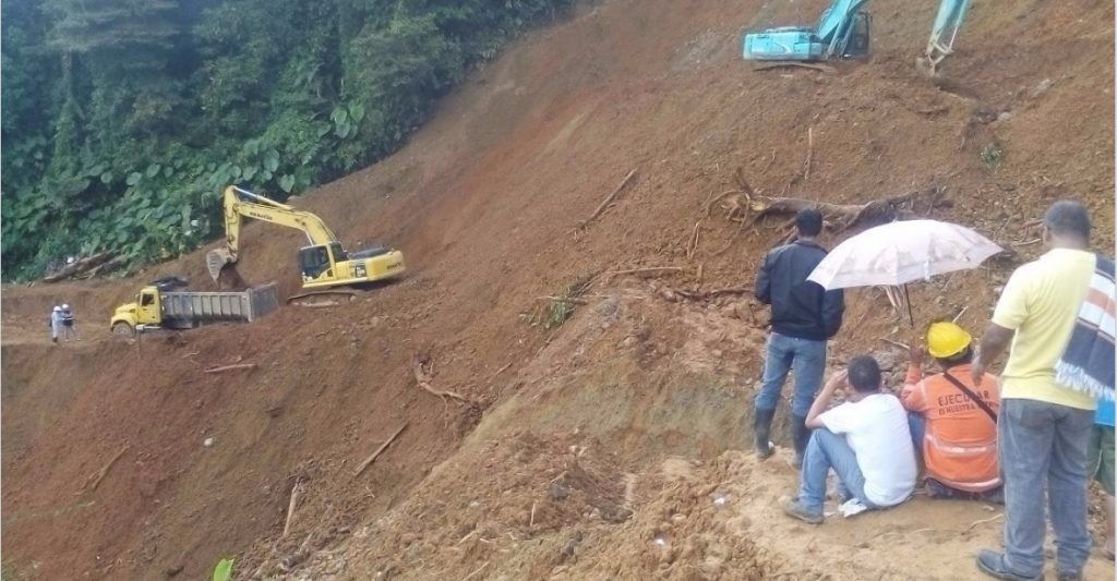Alud en Colombia deja seis muertos - Alud-Colombia-2-1024x533