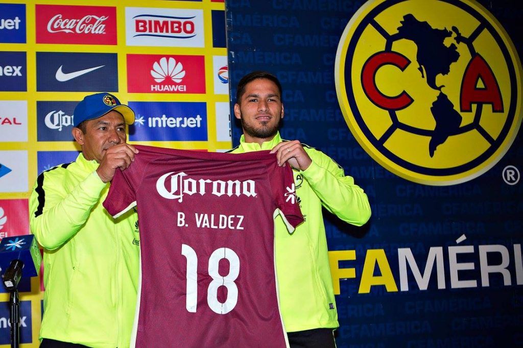 América presenta a sus refuerzos para el Apertura 2016 - América-Refuerzos-Bruno-Valdez-1024x682
