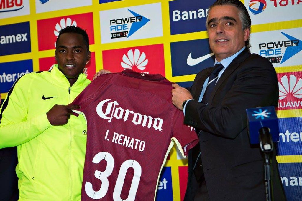 América presenta a sus refuerzos para el Apertura 2016 - América-Refuerzos-Renato-Ibarra-1024x683