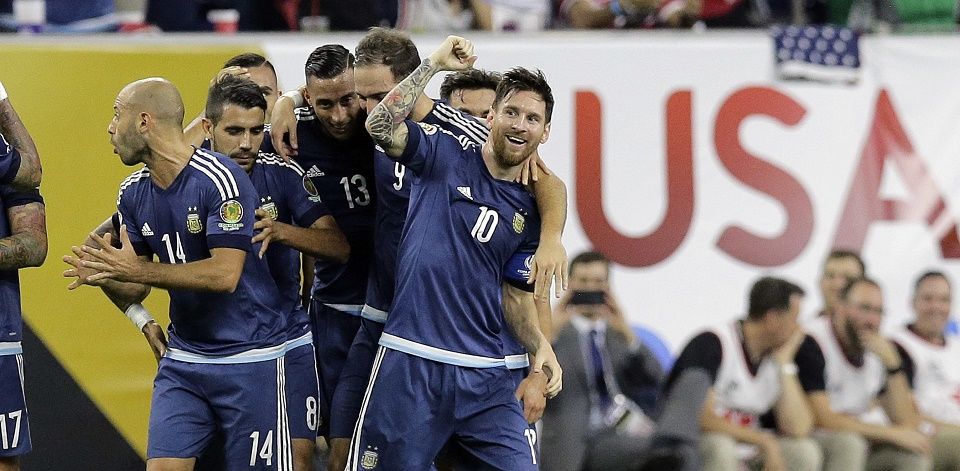 Argentina caminando a la final Argentina caminando a la final