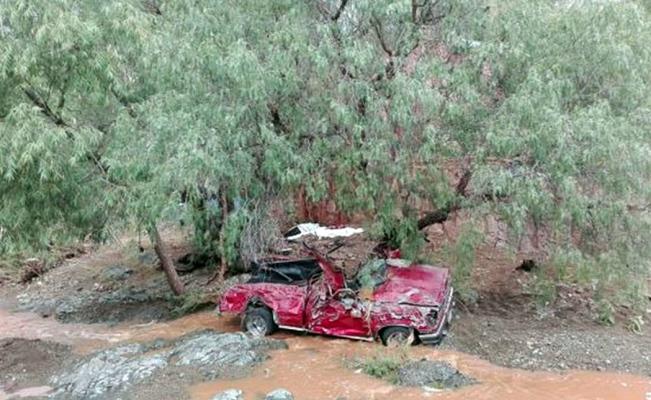 Crecida de arroyo deja cuatro muertos en Zacatecas