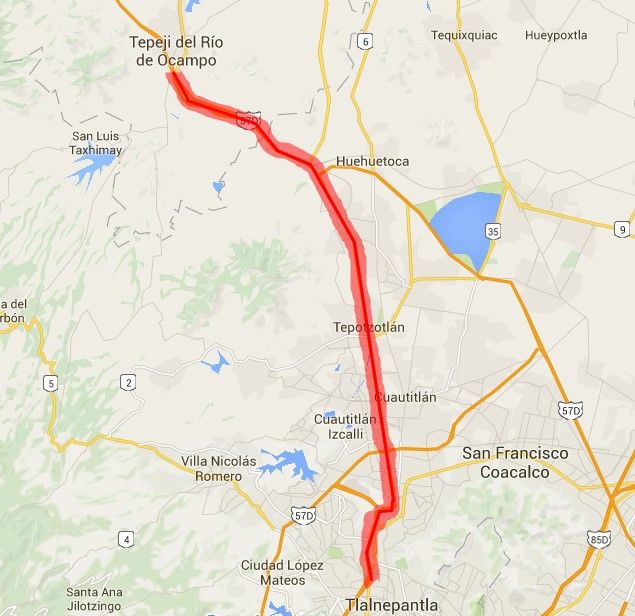 La Autopista México-Querétaro, una de las más peligrosas del país - Autopista-México-Querétaro