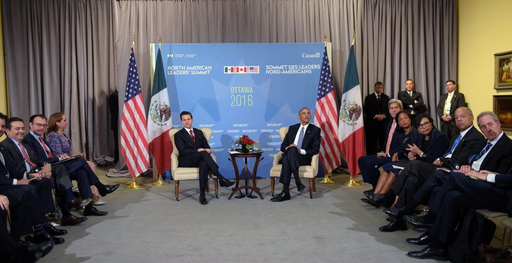 Confirma Casa Blanca visita de EPN a Washington - Barack-Obama-EPN-3-1024x527