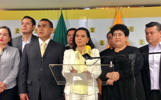 Beatriz Mojica va por la dirigencia nacional del PRD