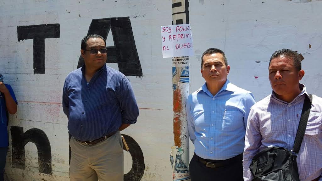 CNTE retiene a vocero de la SSP de Oaxaca y seis policías - CNTE-policias-oaxaca