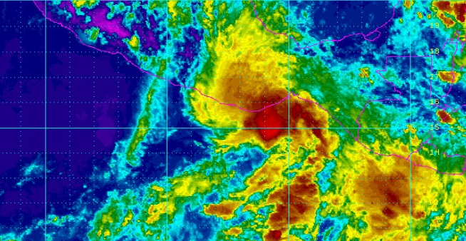Depresión tropical causará lluvias en gran parte del país