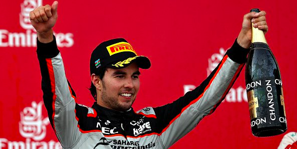 Otro podio para Checo Pérez Otro podio para Checo Pérez