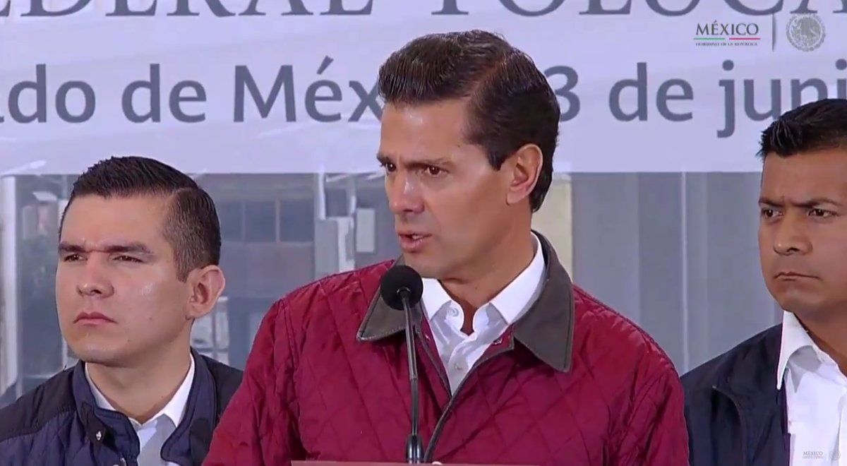 Gobiernos estatales tienen la responsabilidad de combatir la delincuencia: Peña Nieto