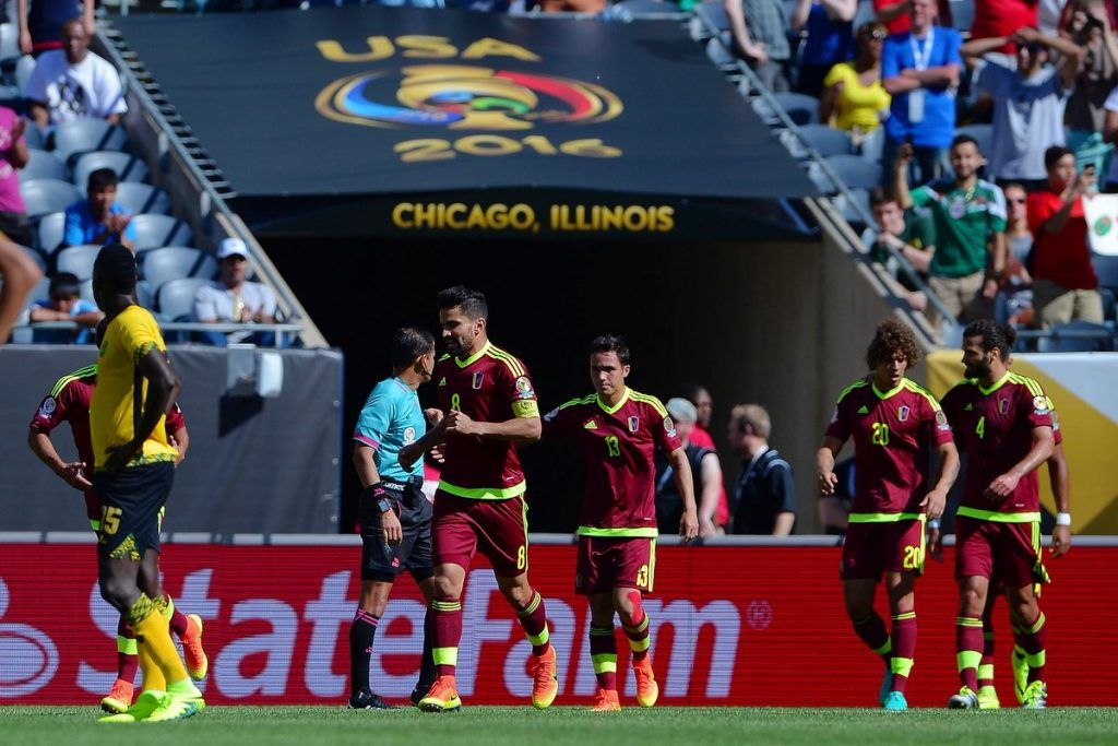 Venezuela debuta con victoria ante Jamaica - CkOFEXPXEAAJ9nM-1024x683