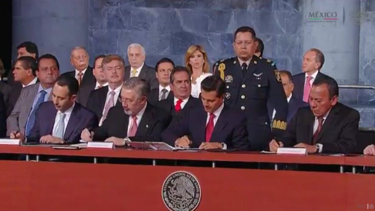 Presidente anuncia entrada en vigor del Nuevo Sistema de Justicia Penal