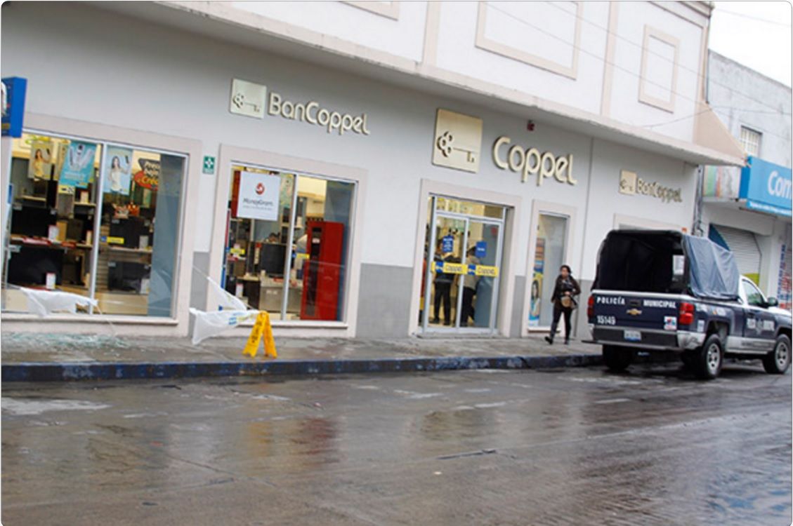 Vuelven a robar Coppel en Puebla. Sustraen medio millón de pesos