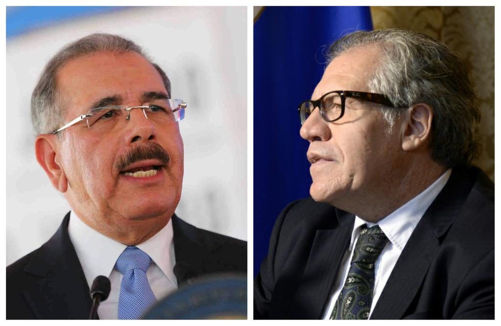 CIDH urge a Estados miembros a redoblar esfuerzos para superar crisis - Danilo-Medina-Luis-Almagro-1024x666