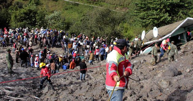 Alertan por deslaves en Veracruz por lluvias