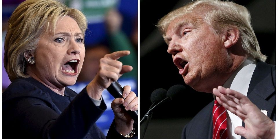Hillary Clinton se lanza contra Donald Trump en español - Donald-Trump-Hillary-Clinton