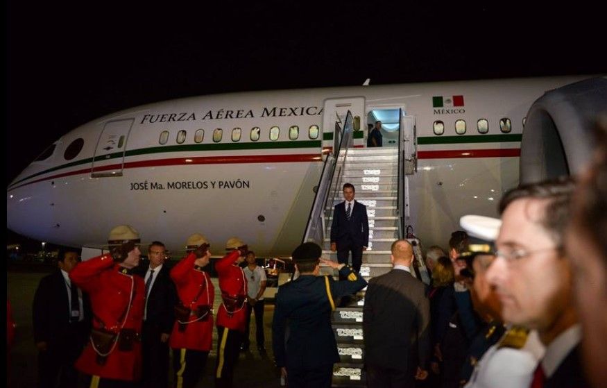 Pasamos de compartir región geográfica a proyectos: EPN en Canadá - EPN-Canada-Presidencia2