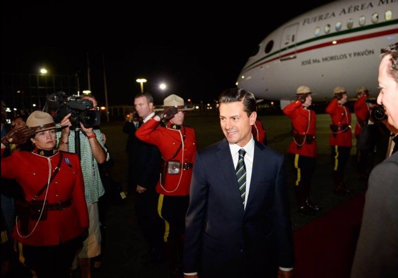 Pasamos de compartir región geográfica a proyectos: EPN en Canadá - EPN-Canada-Presidencia4