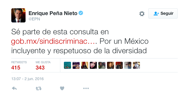EPN convoca a ciudadanos a participar en consulta de normas discriminatorias - EPN-INCLUYENTE2