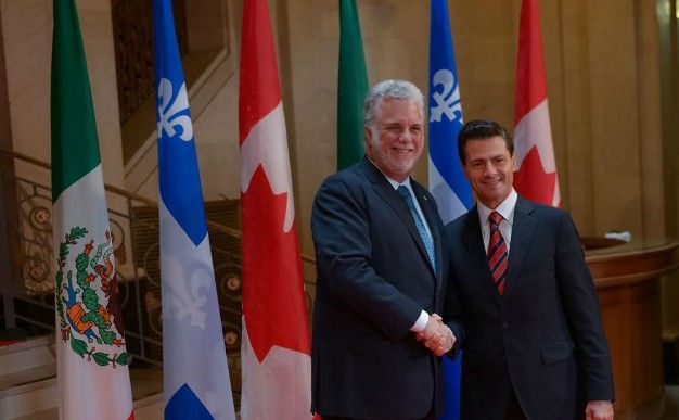 La ley educativa no está sujeta a negociación: EPN - EPN-Quebec-Presidencia