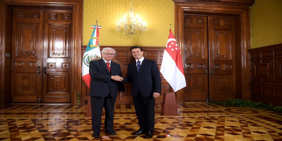 México y Singapur firman acuerdos de cooperación bilateral