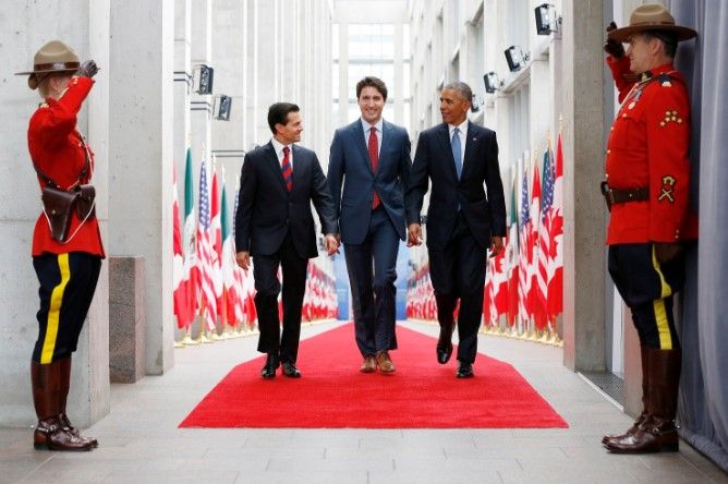 No es factible la construcción de un muro fronterizo: Roberta Jacobson - EPN-Trudeau-Obama-Amigos