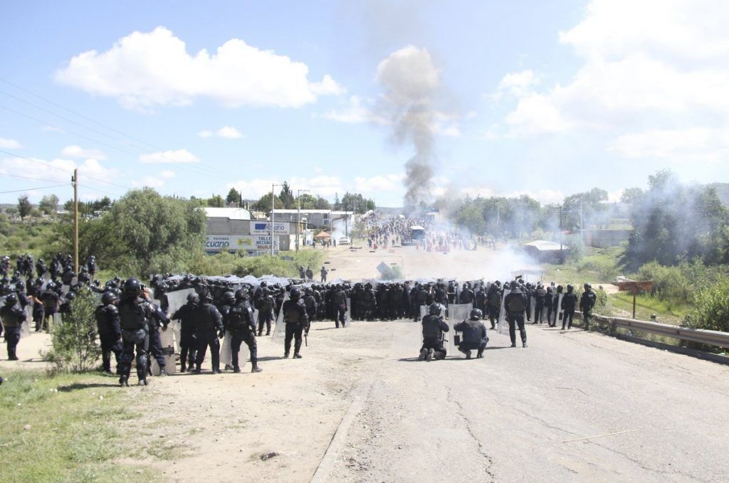 Los muertos por el enfrentamiento en Nochixtlán - Enfrentamientos-Nochixtlán-1024x679