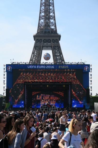 Detienen a seis durante concierto inaugural de la Eurocopa - Eurocopa-concierto-Notimex