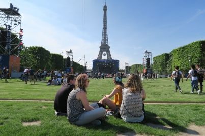 Detienen a seis durante concierto inaugural de la Eurocopa - Eurocopa-concierto-Notimex2