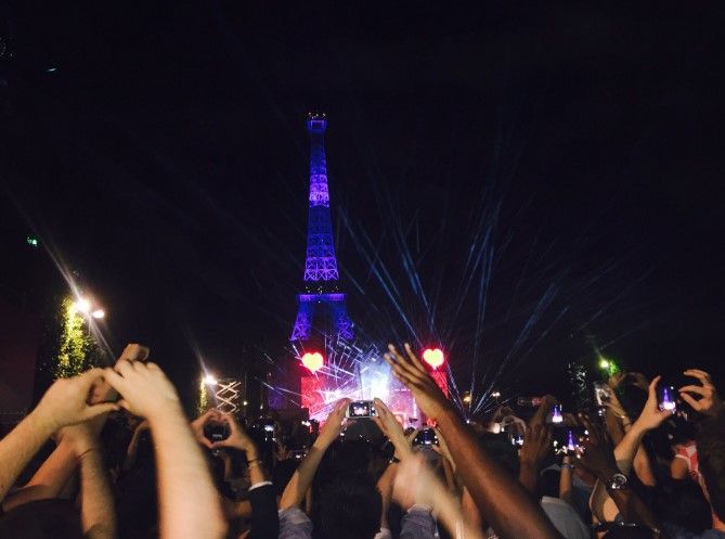 Detienen a seis durante concierto inaugural de la Eurocopa