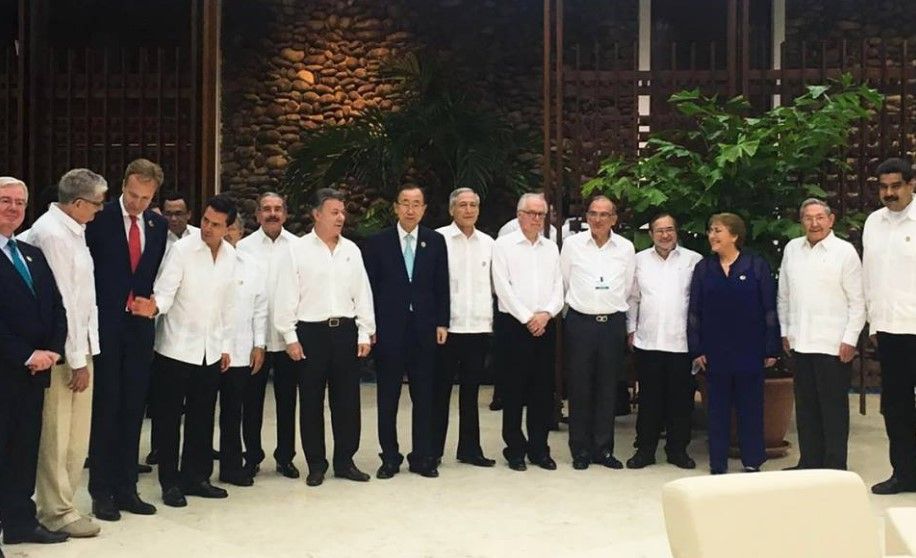 Gobierno de Colombia firma acuerdos de paz con FARC - Farc-Colombia-Cuba