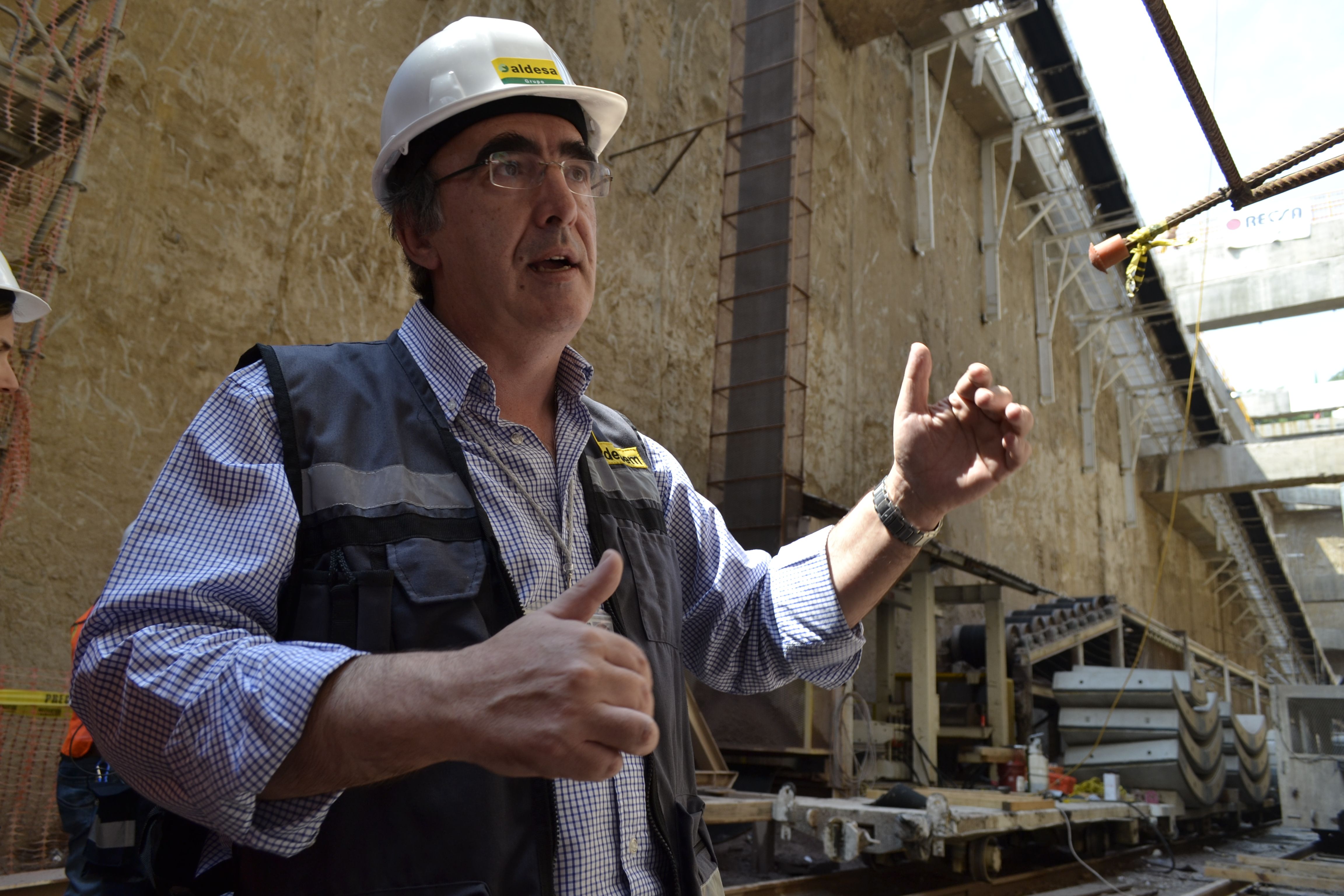 Así combatirán las inundaciones en el Estado de México - Francisco-Miguel-López-superintendente-de-la-obra