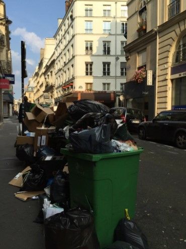 Huelgas en Francia afectan trenes y limpieza de las calles - Huelga-Francia-JessicaCAguirre