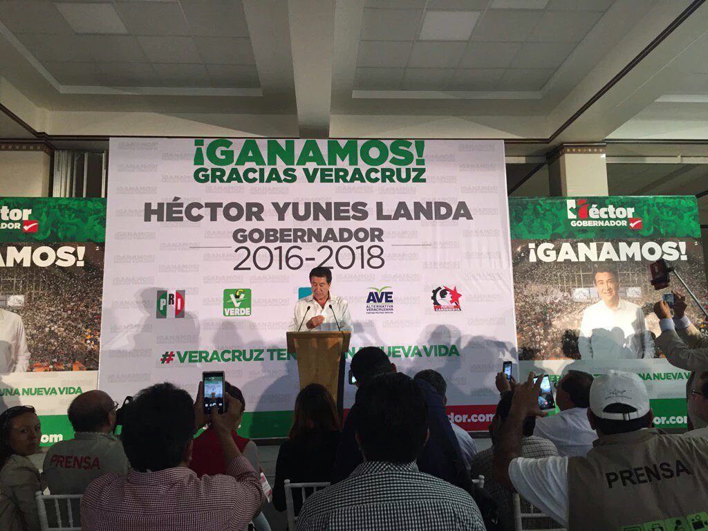 Los dos Yunes se declaran ganadores en Veracruz - Héctor-Yunes-1024x768