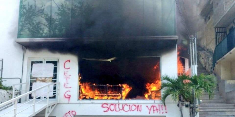 “Están identificados los responsables del incendio de la SEG”: Héctor Astudillo