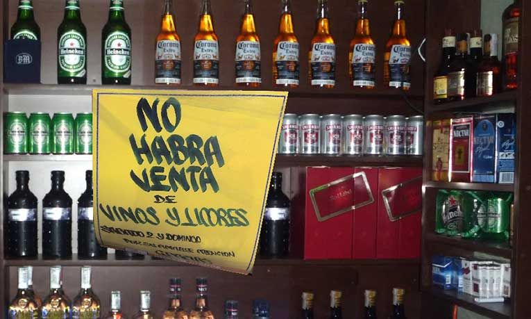 Hay ley seca en la Ciudad de México - LEY-SECA