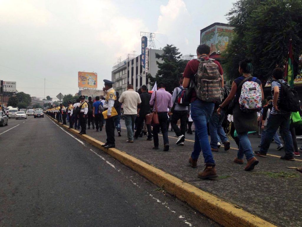 Sin incidentes concluye marcha por "Halconazo" - Marcha-Halconazo-3-1024x768