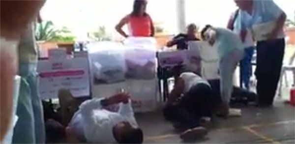 Video: balacera en casilla de Veracruz