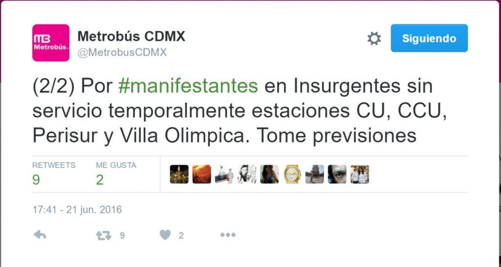 Encapuchados bloquearon Insurgentes - Metrobús-14-1024x546