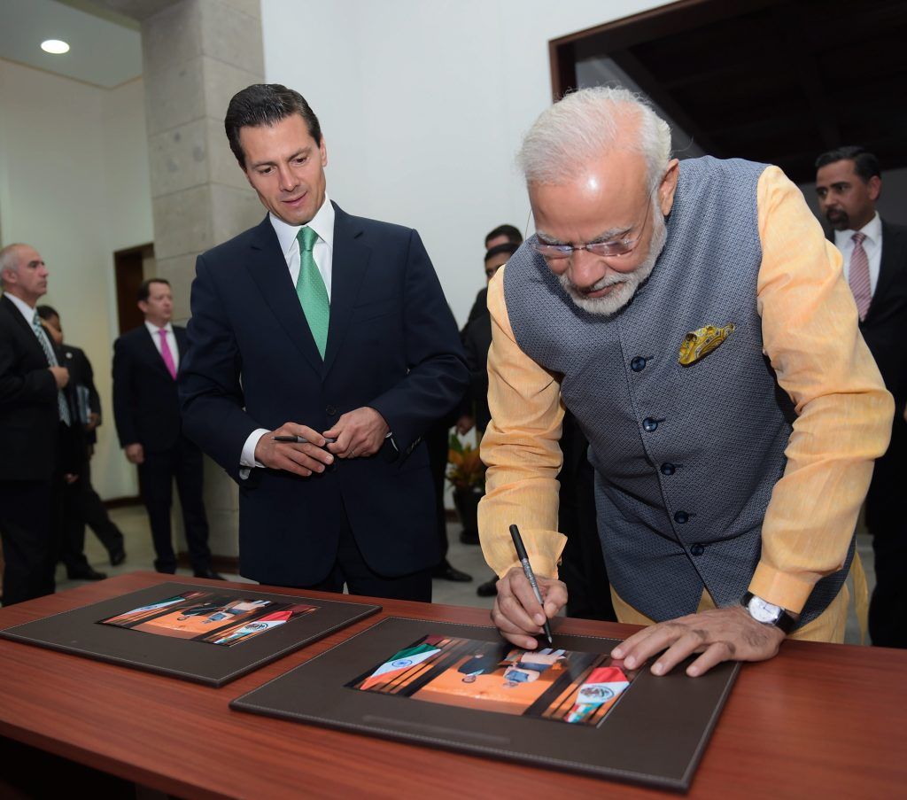Conformarán México e India asociación estratégica en inversiones - México-India-5-1024x903
